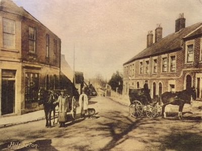 Hilperton Old Village Scene
